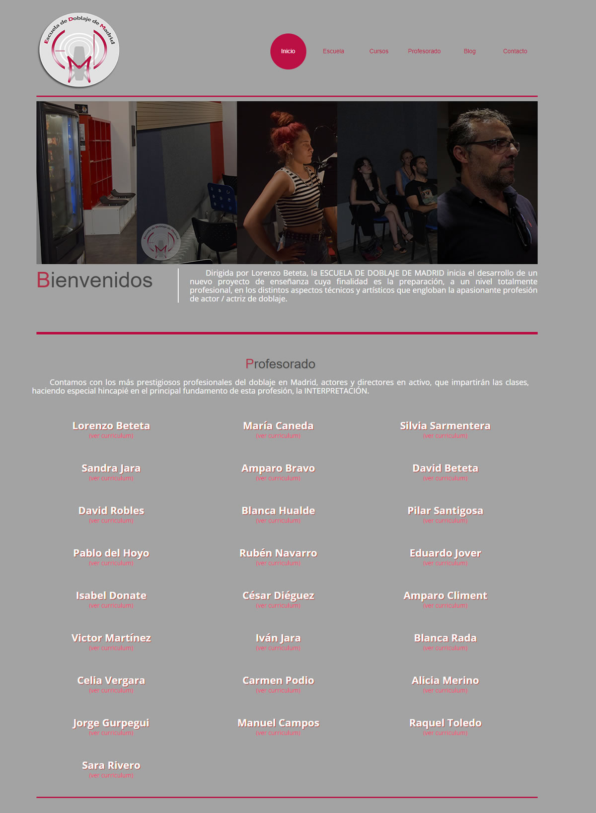 Escuela de doblaje de Madrid - eldoblaje.com